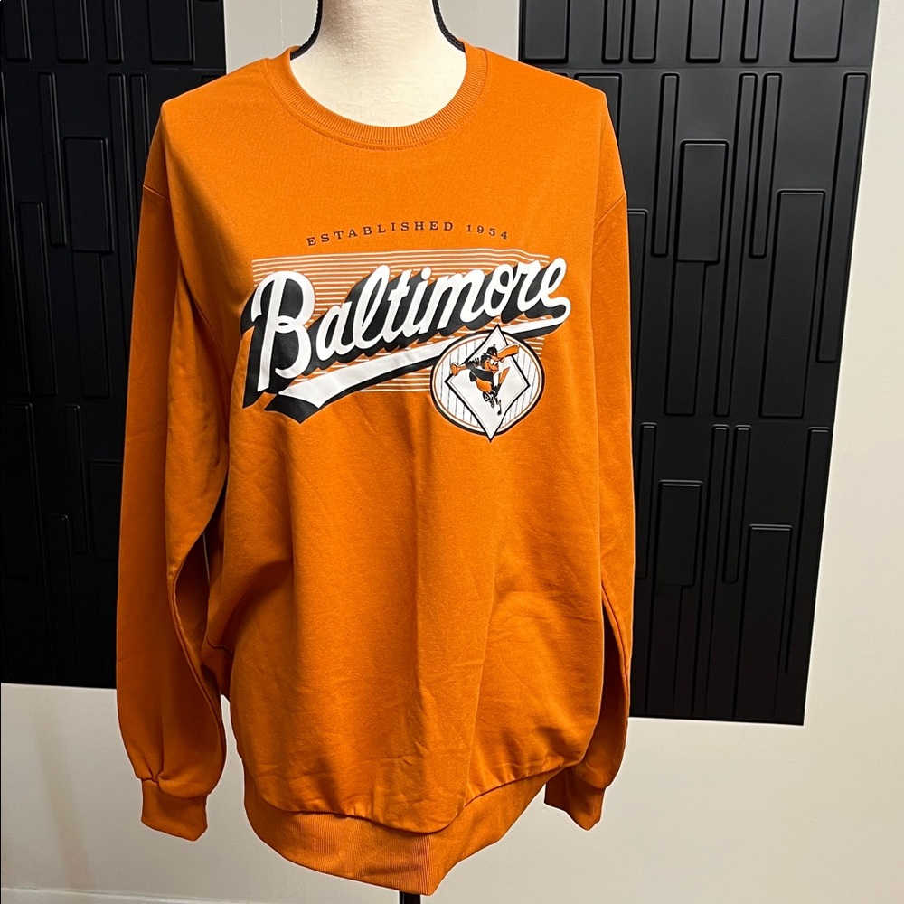 Baltimore Orange Sweater